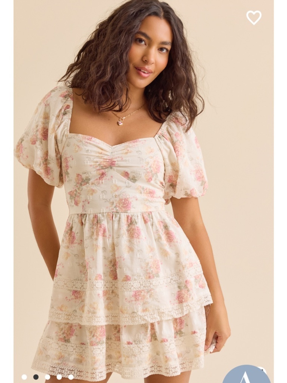Lina Floral Mini Dress New with Tags Altar’d State